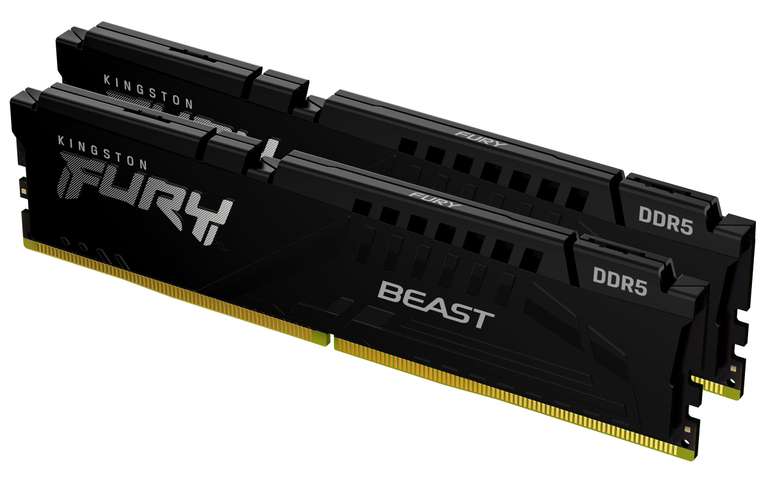 Kit RAM Mémoire Kingston FURY Beast 32Go (2x16Go) 6000MT/s DDR5 CL30 DIMM