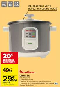 Cuiseur à riz Moulinex MK111E00 - 1.5 kg, 600 W (Carrefour Market Uniquement)