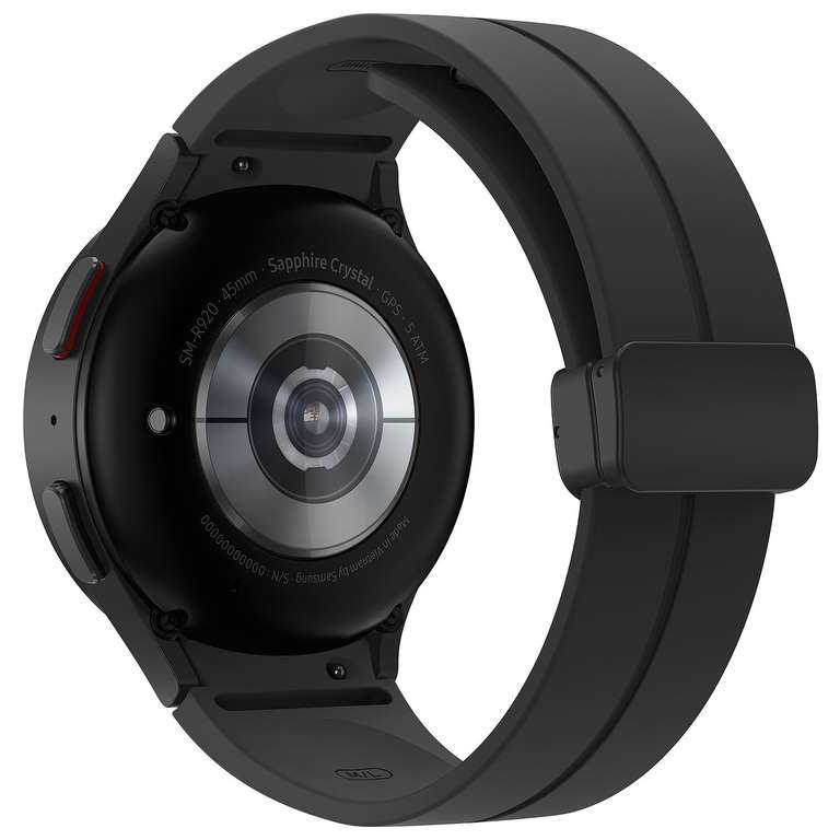 Montre connectée Samsung Galaxy Watch 5 Pro - 45mm (Noir) + Ecouteurs sans fil Samsung Galaxy Buds 2 (Graphite) - Via ODR de 70€