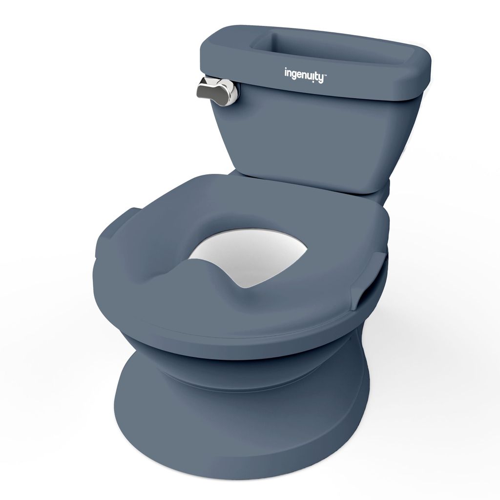 Toilette d’Apprentissage 2-en-1 pour Bébé - Avec Réducteur Amovible, Bruit de Chasse