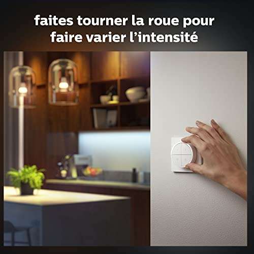 Interrupteur Intelligent Philips Hue Tap Switch à Prix Carrefour