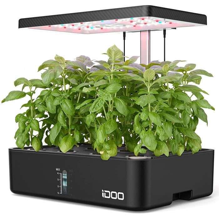 Potager d'intérieur iDOO - 12 pots, avec LED Grow Light, minuterie  automatique (vendeur tiers) –