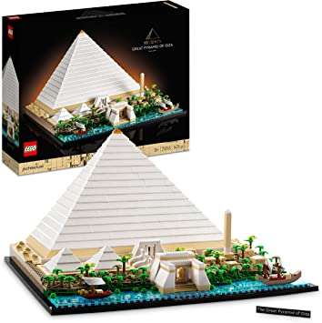 Jeu de construction Lego Architecture 21058 - La grande pyramide de Gizeh (Frontaliers Belgique)