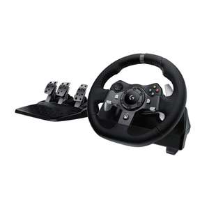 Volant de course Logitech G920 Driving Force pour Xbox Series S/X, Xbox One & PC (Occasion - Bon Etat)