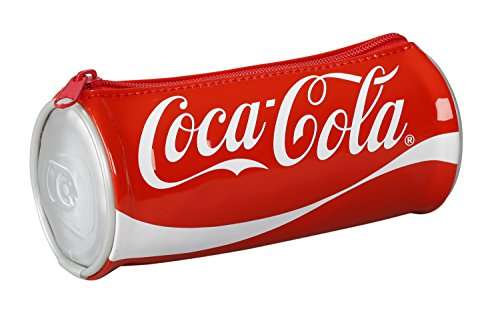 Trousse Scolaire Coca Cola canette - Licence Officielle - Rouge
