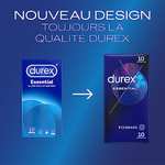 Boîte de 10 préservatifs Durex Essential Extra Lubrifiés