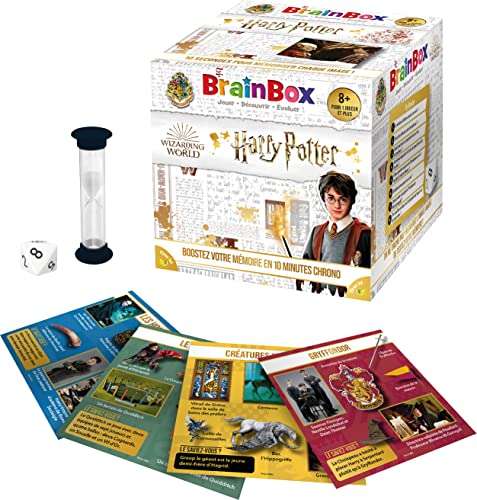 Jeu de société BrainBox : Harry Potter, Asmodee - dès 8 ans, 1 joueur et plus