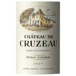Vin rouge Pessac-Léognan, Château de Cruzeau 2020