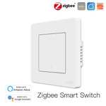MOES Interrupteur intelligent Zigbee 3.0 - Neutre optionnel - Compatible avec Alexa/Google Home