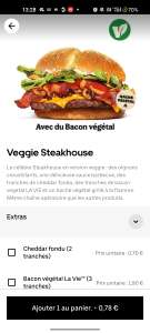 Burger Veggie Steakhouse - Burger King (Castellane 13)
