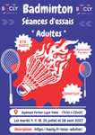 Initiation gratuite au Badminton pour les adultes (sur inscription) - Badminton Club de Lyon (69)