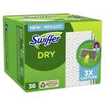 36 Lingettes Swiffer Dry (Via coupon et Prévoyez et économisez)