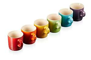 Set de 6 Mugs Le Creuset Arc-en-Ciel en Céramique - 350ml