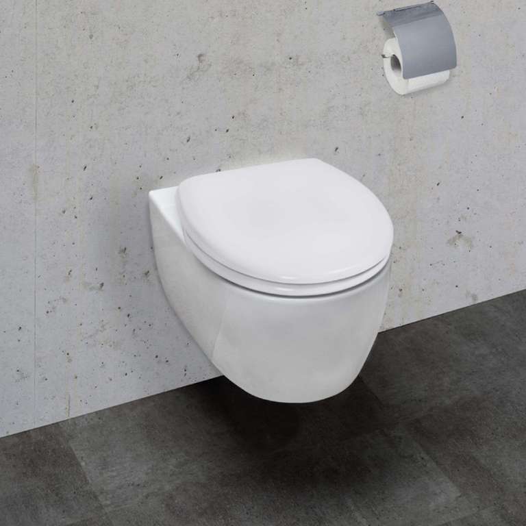 Abattant WC avec frein de chute silencieux Home Creation Bathroom