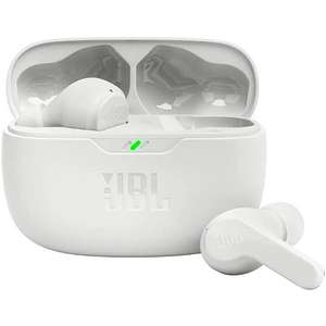 Écouteurs sans-fil JBL Vibe Beam - Blanc, Bluetooth
