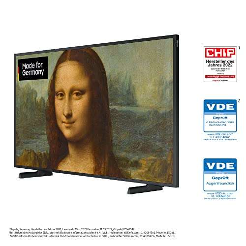 TV QLED 43" Samsung The Frame GQ43LS03BAUXZG (2022) - 4K UHD, Écran mat, cadres interchangeables, Art Mode