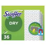 36 Lingettes Swiffer Dry (Via coupon et Prévoyez et économisez)