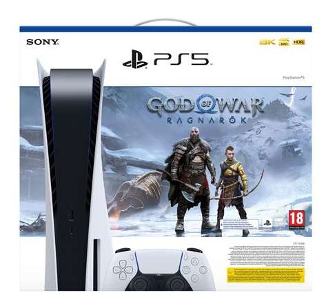 Console PS5 + God of War Ragnarok (+ 60€ crédités sur votre compte pour les adhérents)