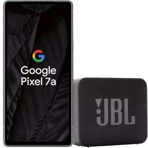 Smartphone 6,1" Google Pixel 7A 128Go + Enceinte JBL Go Essentiel Noire