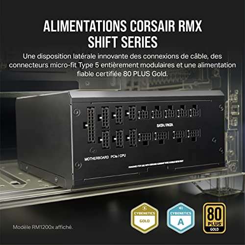 Alimentation PC modulaire Corsair RM1000x shift