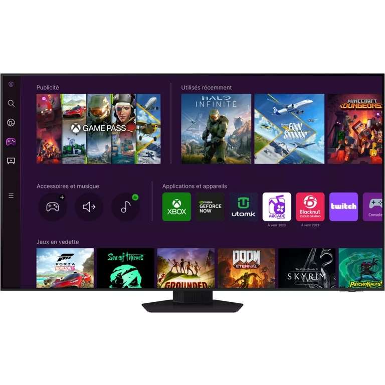 TV 55" Samsung TQ55QN85C (2023) - Neo QLED, 4K, Mini LED, Smart TV, Son Dolby Atmos & Q-Symphony, HDR 10+, HLG, HDMI 2.1 (via 200€ ODR)