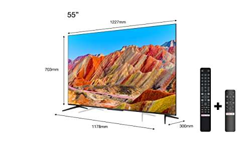 TV 55" QLED Thomson 55UQ7000 - 4K UHD, Smart TV