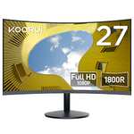 [Prime] Écran PC Incurvé 27" Koorui 27N5C - Full HD, Dalle VA, 1800R, 75Hz, 5ms (via coupon - vendeur tiers)