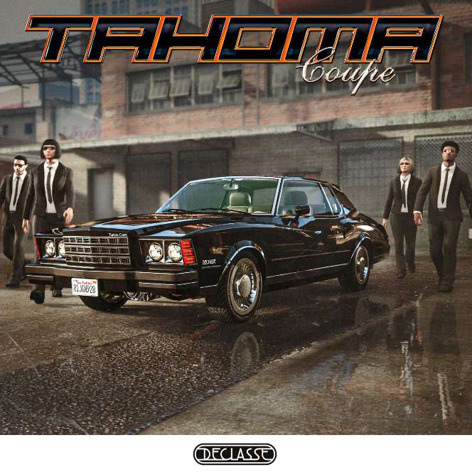 Voiture Declasse Tahoma coupé Gratuite dans GTA Online (Dématérialisé - Consoles / PC)