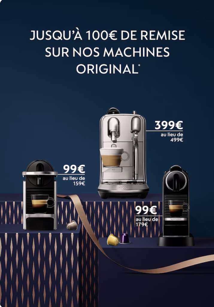 Soldes  : Jusqu'à -47% de remise sur les machines à café (Philips,  De'Longhi) 