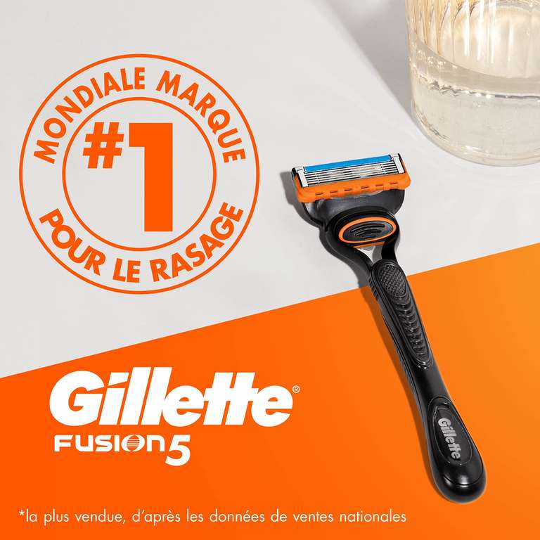 Recharge de 16 lames de rasoir manuel Gillette Fusion5