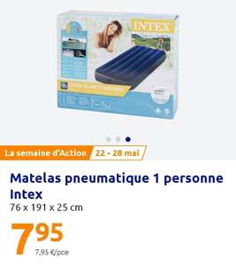 Matelas gonflable Intex Durabeam (Downy) - 1 Personne