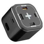 Chargeur Usb PWAYTEK - 5 Ports, Power Delivery + Quick Charge - GaN, 80W (Via coupon - Vendeur Tiers)
