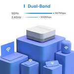 Système WiFi Mesh Meross MMW120 - Double Bande WiFi 5 avec 4 Ports (Vendeur Tiers)