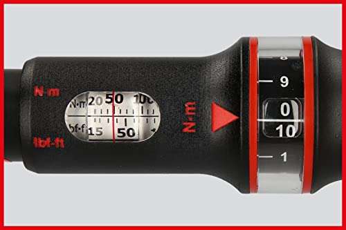 Clé dynamométrique KS Tools 516.1582 - Ergotorque précision avec inverseur, 1/2'' - 80-420 Nm