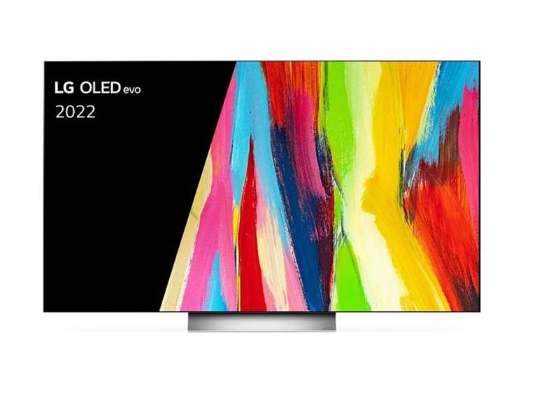 TV 65" LG OLED65C2 2022 - OLED, 4K, 100 Hz, Dolby Vision & Atmos, Blanc (1519.99€ pour les Adhérents Macif)