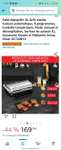 Grill viande Tefal Optigrill+ XL GC724D12 - surface de cuisson XL, accessoire Snacks et Pâtisserie inclus (Frontaliers Belgique)