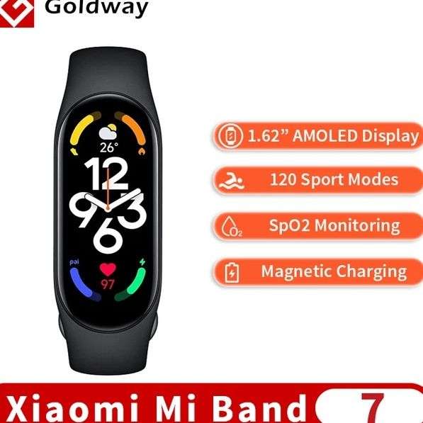 [Nouveaux clients] Bracelet connecté Xiaomi Smart Band 7 - Version CN (31,34€ pour tous)