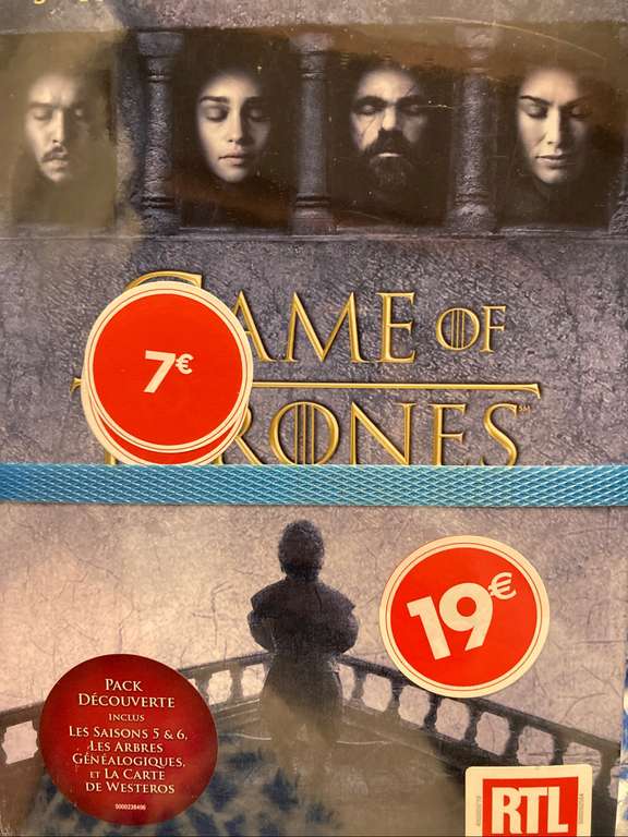 Coffret DVD : Game of Thrones - Saison 5&6, Carrefour Balaruc le vieux (34)