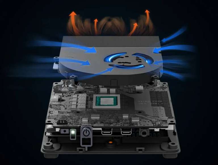 Mini PC Venus série UM773 Lite avec AMD Ryzen™ 7 7735HS 32 Go RAM 1 To  SSD-DDR5 Windows 11 Pro - Cdiscount Informatique
