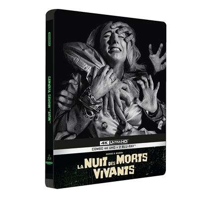 Blu-ray 4K La Nuit des Morts Vivants Steelbook