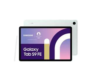 Tablette 10.9" Samsung Galaxy Tab S9 FE - WUXGA+ 90Hz, RAM 6Go, 128Go, 8000mAh, S Pen (via ODR 80€ + 40€ de remise au panier)
