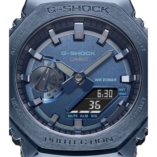 Montre Casio G-Shock Métal Bleu GM-2100N-2AER