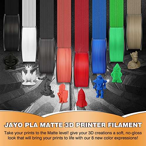 Filament multicolore PLA Mat pour imprimante 3D - 1,75 mm (Vendeur