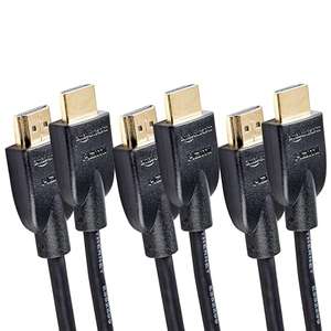 Lot de 3 câbles HDMI Amazon Basics - 3M