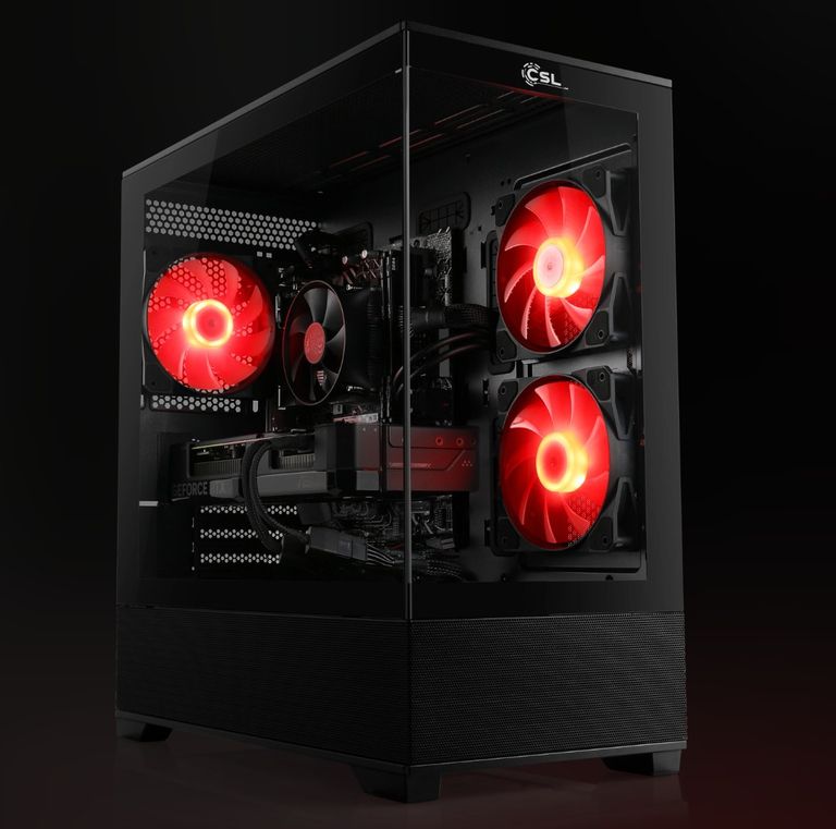 PC Gamer CSL Sprint 5546 – Ryzen 5 8400F, RTX 5070 12 Go, 16 Go DDR5, SSD 500 Go — CSL Computer