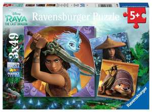 Puzzle Enfant Ravensburger 05098 : Disney Raya et le dernier dragon - Dès 5 ans, 3x49p