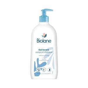 Gel lavant corps et cheveux Biolane - 750ml