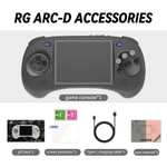 Console Portable Anbernic RG ARC-D (sans jeux) - Dual OS Android / Linux, Ecran tactile IPS 4", 2Go DDR4, WiFi 2.4/5G, BT, noir ou gris