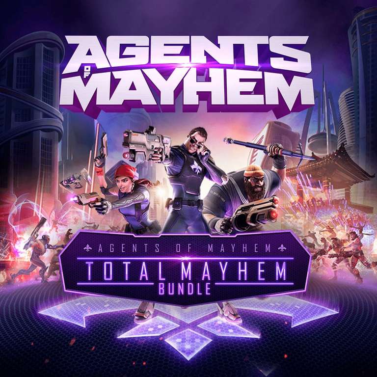 Agents of Mayhem - Total Mayhem Bundle: Le Jeu + Tous les DLC sur PC (Dématérialisé - Steam)
