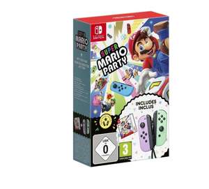 Jeu Super Mario Party sur Nintendo Switch (code à télécharger) + Joy Con violet et vert pastel